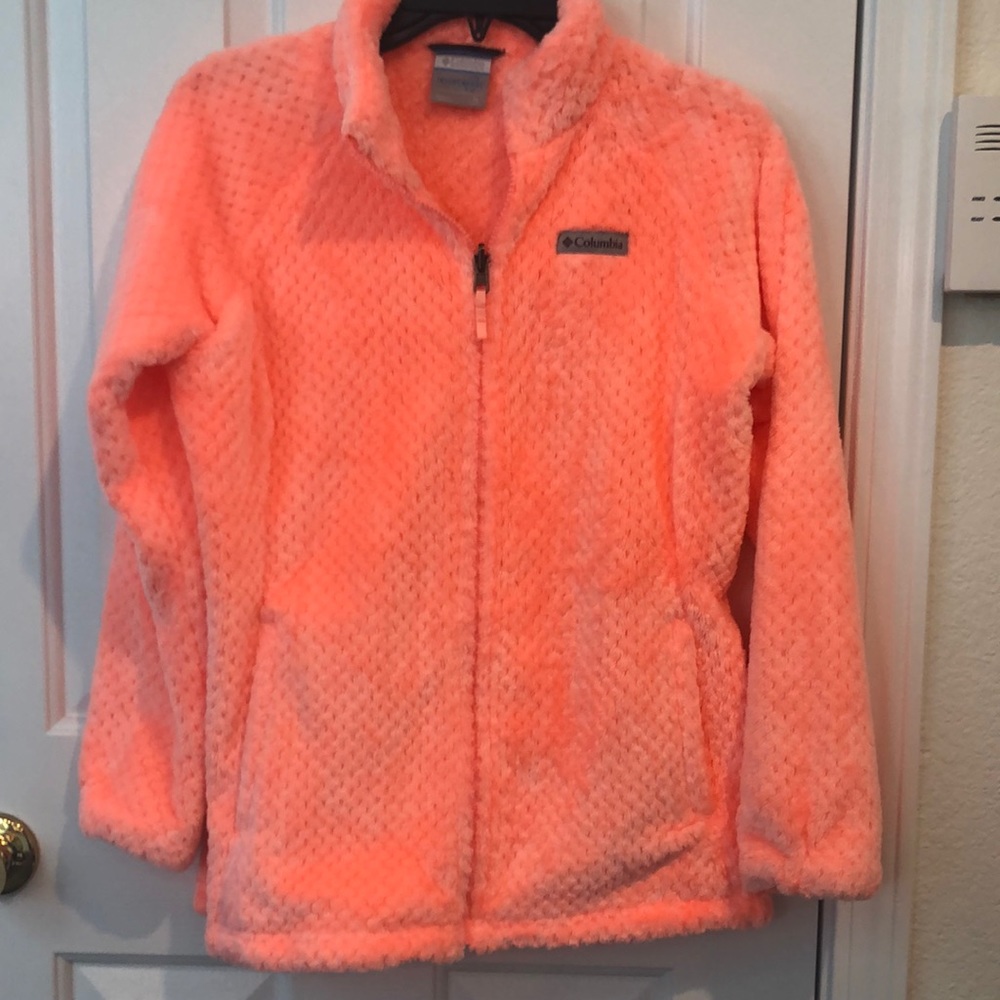 Women’s Columbia XL zip up long sleeve jacket